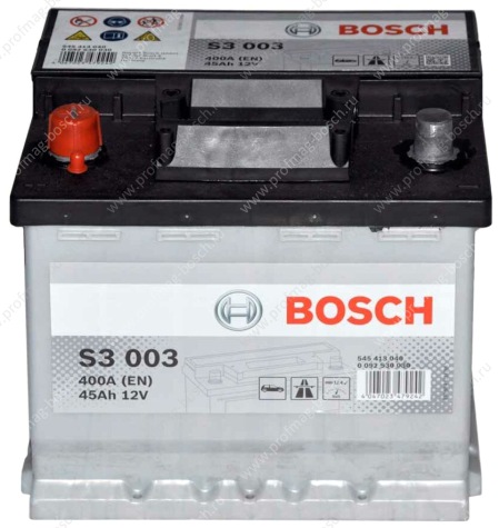 Автомобильный аккумулятор Bosch S3 003 (0 092 S30 030) Автомобильный аккумулятор Bosch S3 003 (0 092 S30 030)