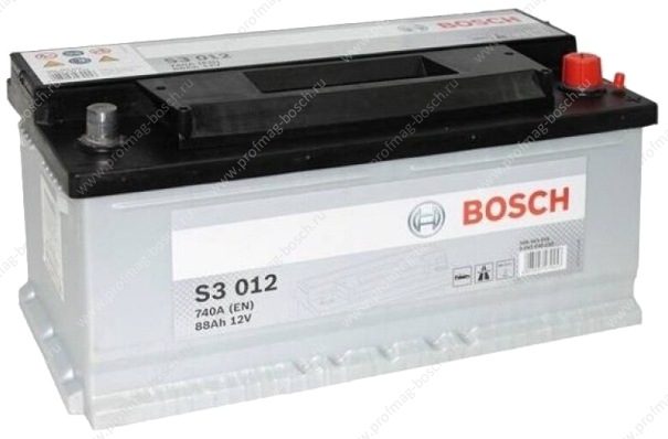 Автомобильный аккумулятор Bosch S3 012 (0 092 S30 120) Автомобильный аккумулятор Bosch S3 012 (0 092 S30 120)