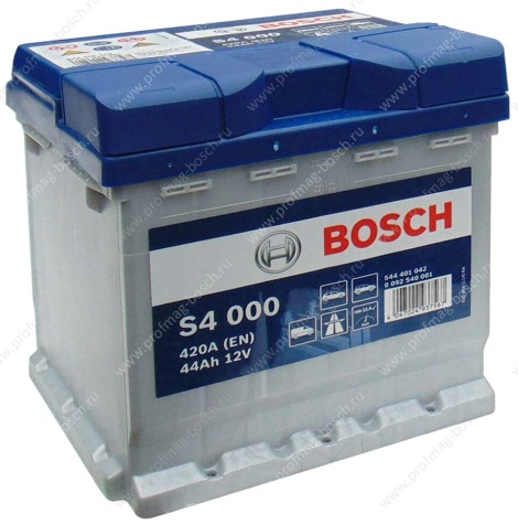 Автомобильный аккумулятор Bosch S4 000 (0 092 S40 001) Автомобильный аккумулятор Bosch S4 000 (0 092 S40 001)