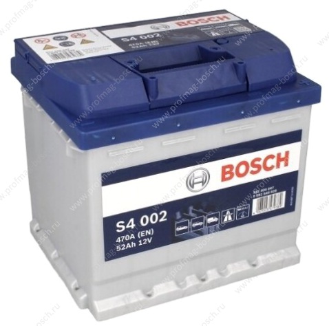 Автомобильный аккумулятор Bosch S4 002 (0 092 S40 020) Автомобильный аккумулятор Bosch S4 002 (0 092 S40 020)