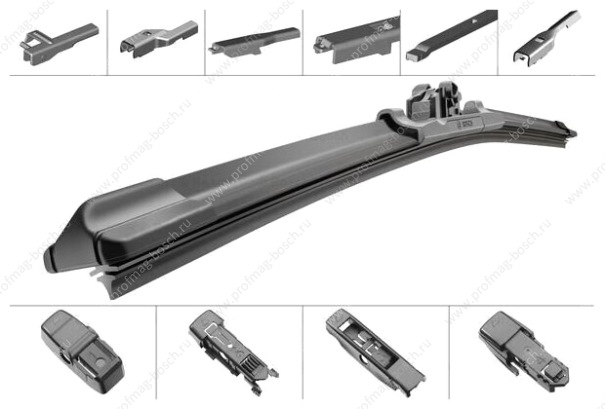 Bosch Стеклоочиститель б/каркасн Aerotwin Plus AP450U 450 мм (3397006945) Bosch Стеклоочиститель б/каркасн Aerotwin Plus AP450U 450 мм (3397006945)