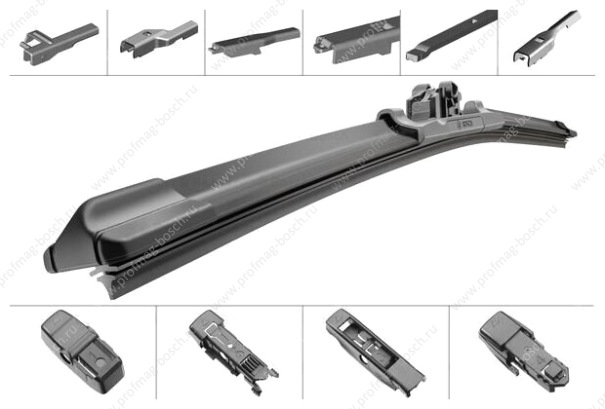 Bosch Стеклоочиститель б/каркасн Aerotwin Plus AP650U 650 мм 3397006952 Bosch Стеклоочиститель б/каркасн Aerotwin Plus AP650U 650 мм 3397006952