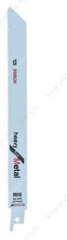 Полотно пильное по металлу S1025VF (200 мм; 5 шт Bosch 2608656265 Полотно пильное по металлу S1025VF (200 мм; 5 шт Bosch 2608656265