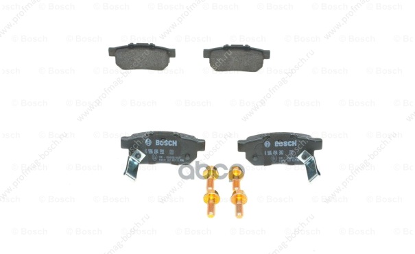 0 986 494 392-колодки Дисковые Задние! Honda Civic 1.4-1.6 87-01 Bosch арт. 0986494392