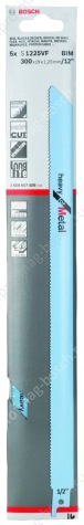 5 сабельных пилок Bosch S 1225 VF 2608657409
