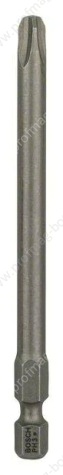 Биты Bosch Extra Hart PH 3, 89 mm (3x) (2607001537)