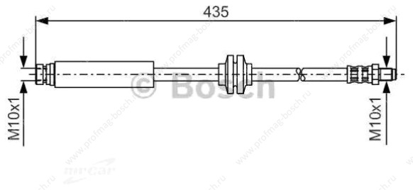 Bosch 1987476182 Тормозной шланг