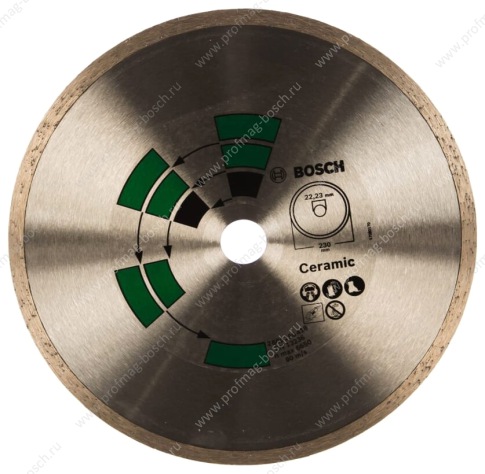 Диск алмазный отрезной Bosch 2609256418