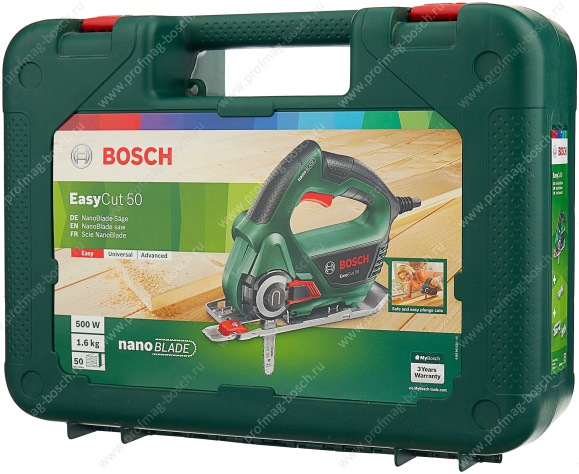 Электролобзик Bosch EasyCut 50 кейс