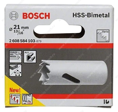 Коронка Bosch 2608584103 STANDARD 21 мм