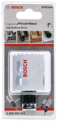 Коронка Bosch 2608594214 43 мм