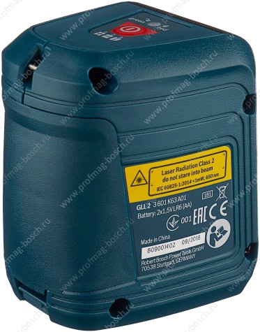 Лазерный уровень Bosch GLL 2 Professional