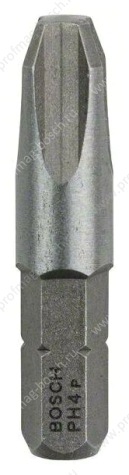 Набор 3 Биты Bosch Extra Hart 32 мм PH4 XH (2607001518)