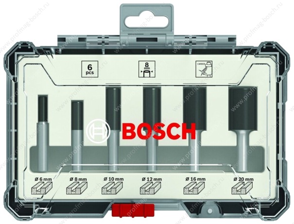 Набор фрез Bosch 2607017466