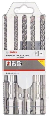 Набор SDS-plus Bosch 2608833911