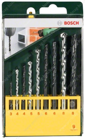 Набор сверл Bosch Promoline 2.607.019.443