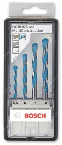 Набор сверл Bosch Robust Line Multi Construction 2.607.010.522