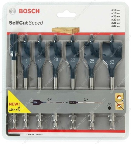 Набор сверл Bosch Self Cut Speed 2.608.587.009