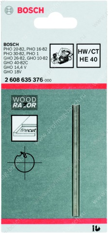 Нож для электрорубанка Bosch 2.608.635.376