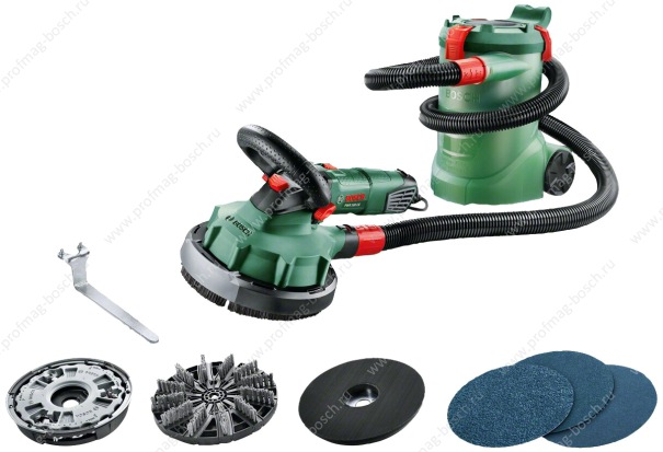 УШМ Bosch PWR 180 CE комплект